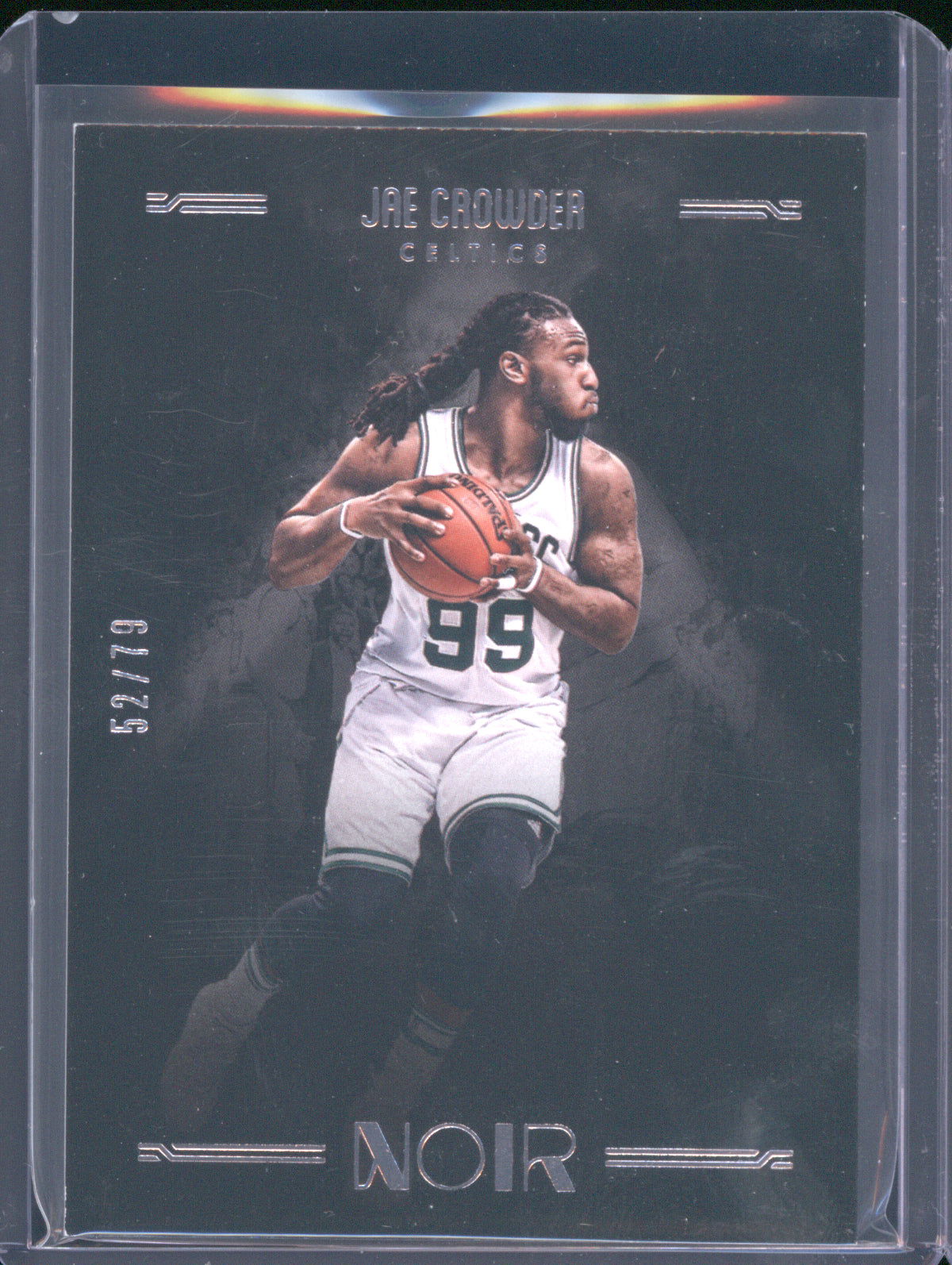 2016 Panini Noir 200 Jae Crowder Black and White 52/79