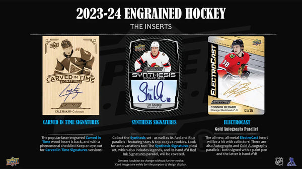 2023-24 Upper Deck Engrained Hockey Hobby Box