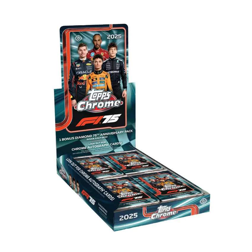 2025 Topps Chrome Formula 1 Hobby Box