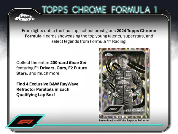 2024 Topps Chrome Formula 1 Racing Hobby Box