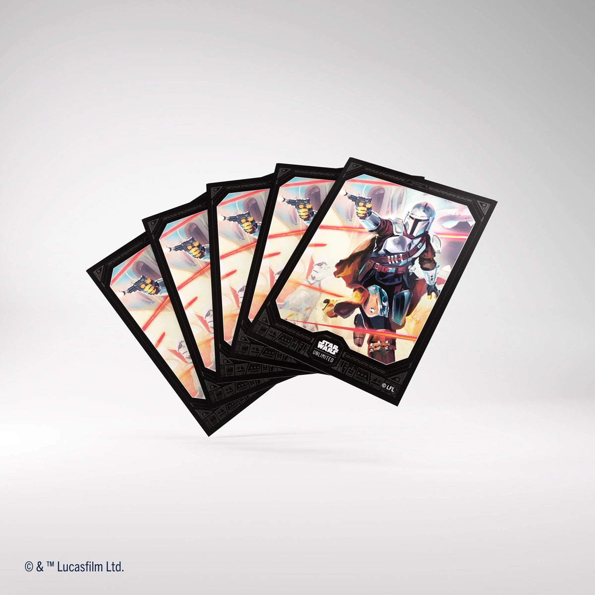 Gamegenic Star Wars Unlimited Art Sleeves - Mandalorian