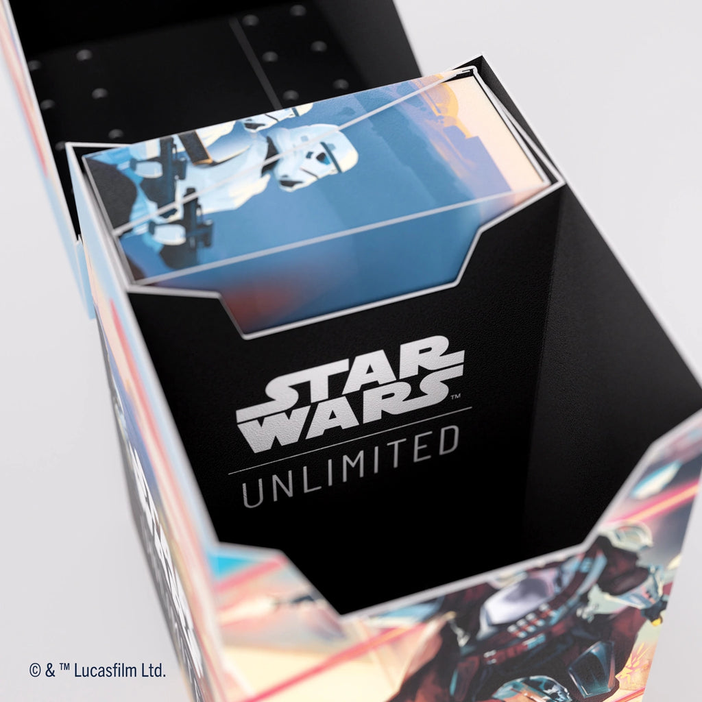 Pochettes Premium Art Star Wars Unlimited – Padmé Amidala, 60 Cartes + 2 Transparentes, Gris, Protection Et Style - 5