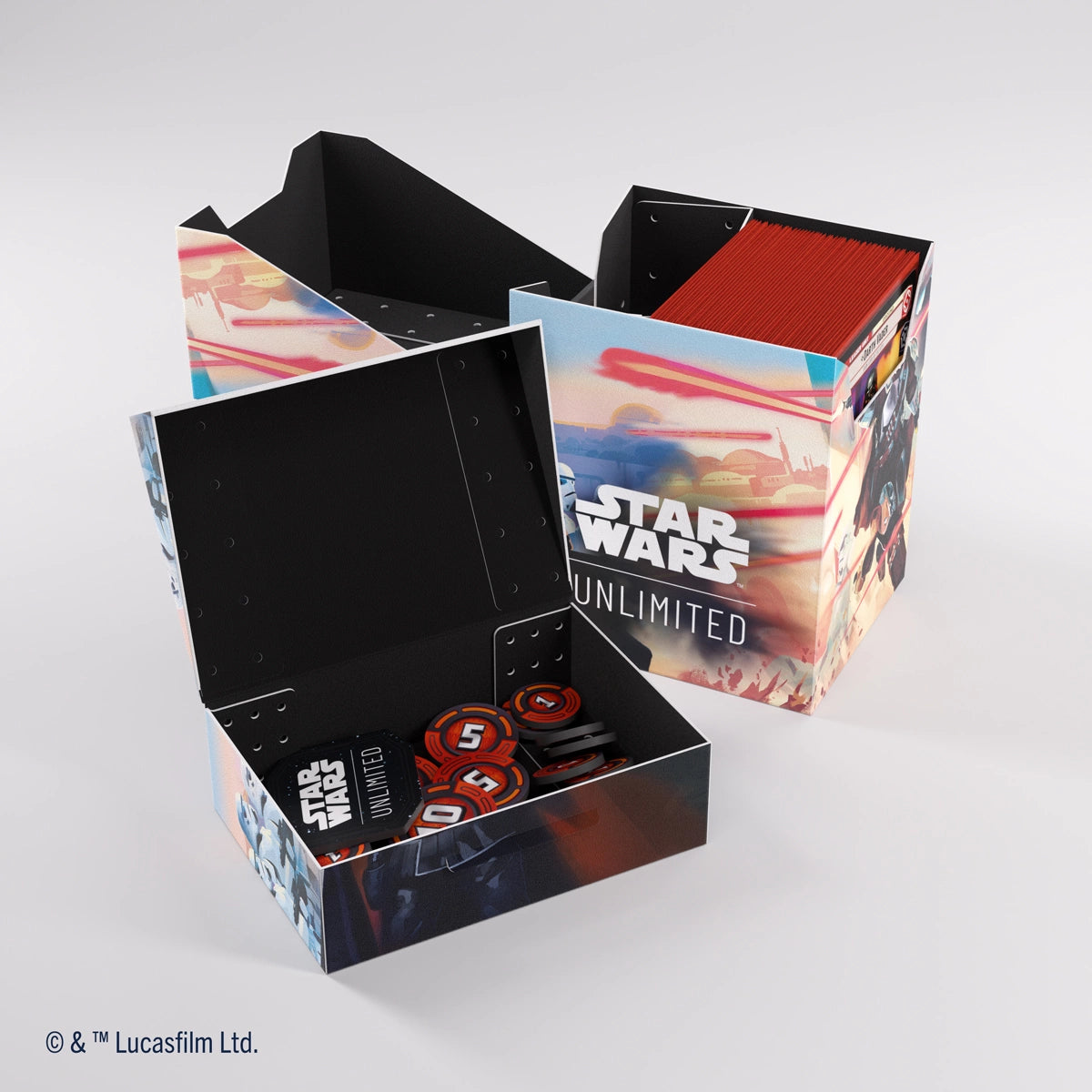 Gamegenic Star Wars Unlimited Soft Crate - Mandalorian/Moff Gideon