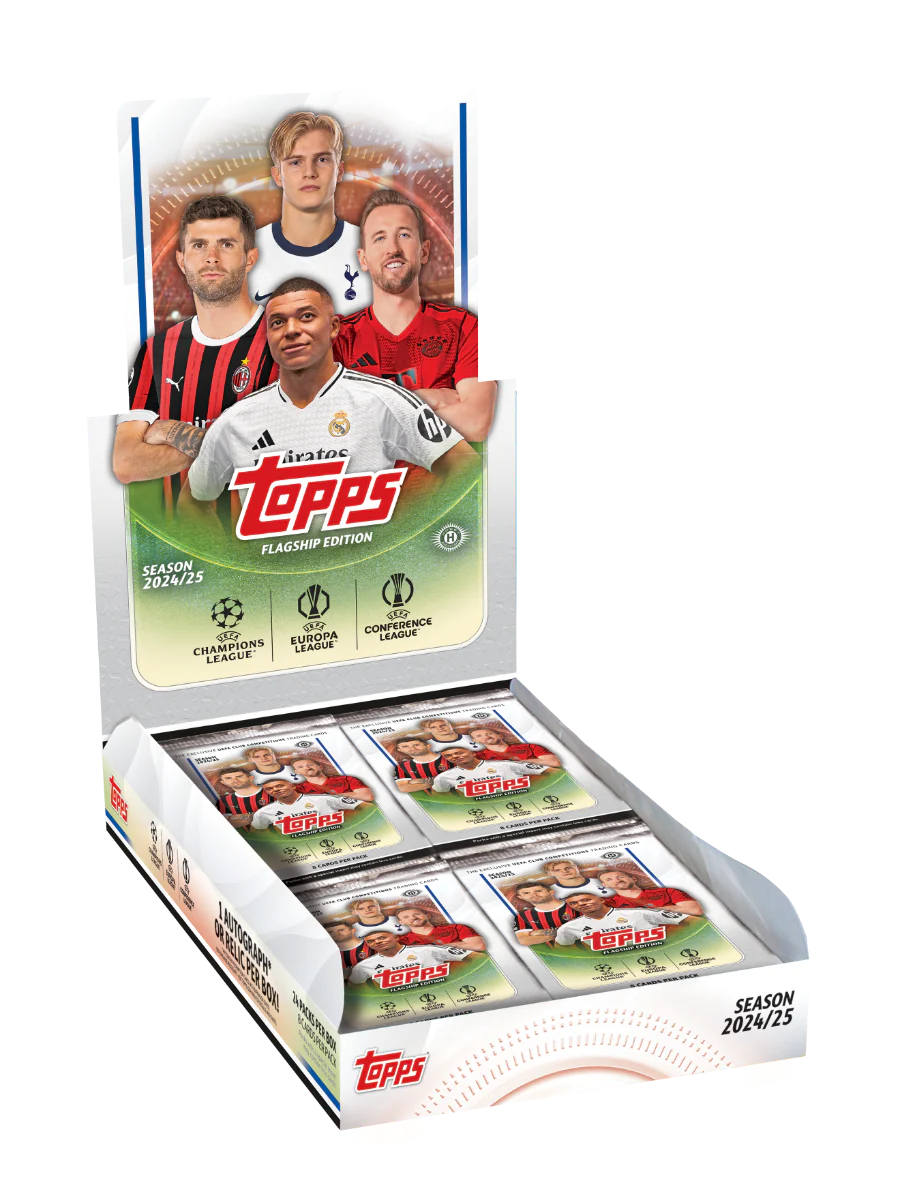 2024-25 Topps UEFA Club Competitions Hobby Box