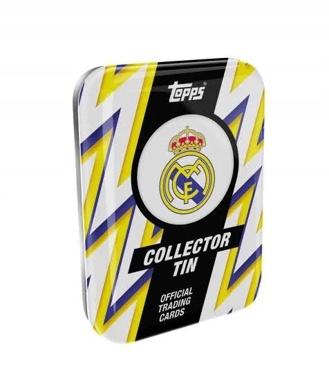 2025-26 Topps Real Madrid Football Collector Tin