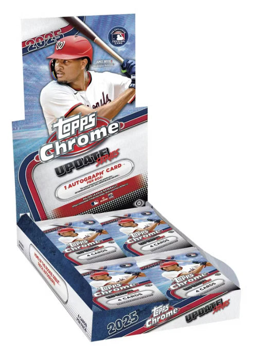 2025 Topps Chrome Update Series Baseball Hobby Box