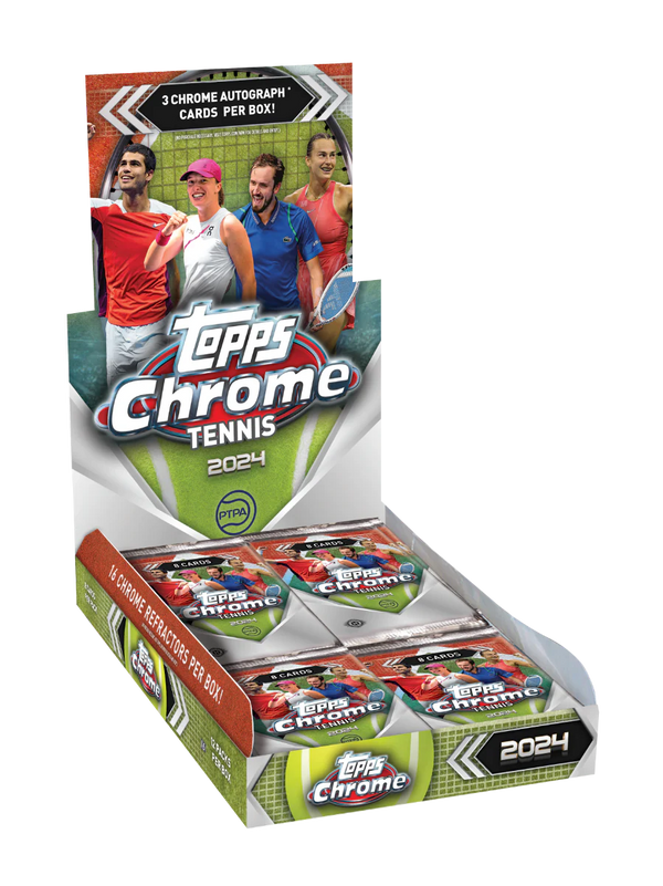 2024 Topps Chrome Tennis Hobby Box