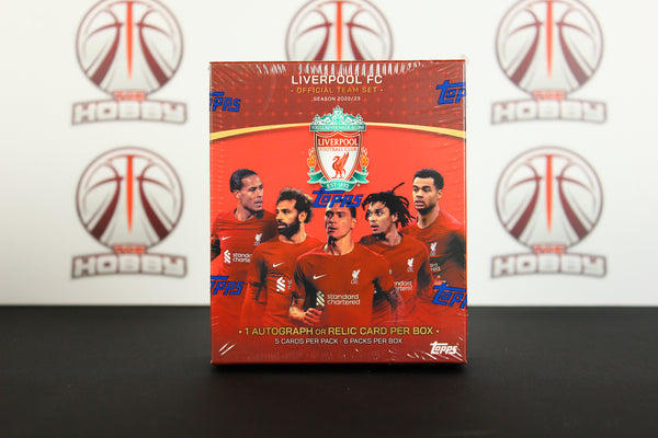 2022-23 Topps Liverpool FC Official Team Set