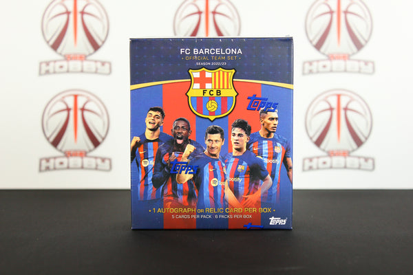 2022-23 Topps FC Barcelona Official Team Set