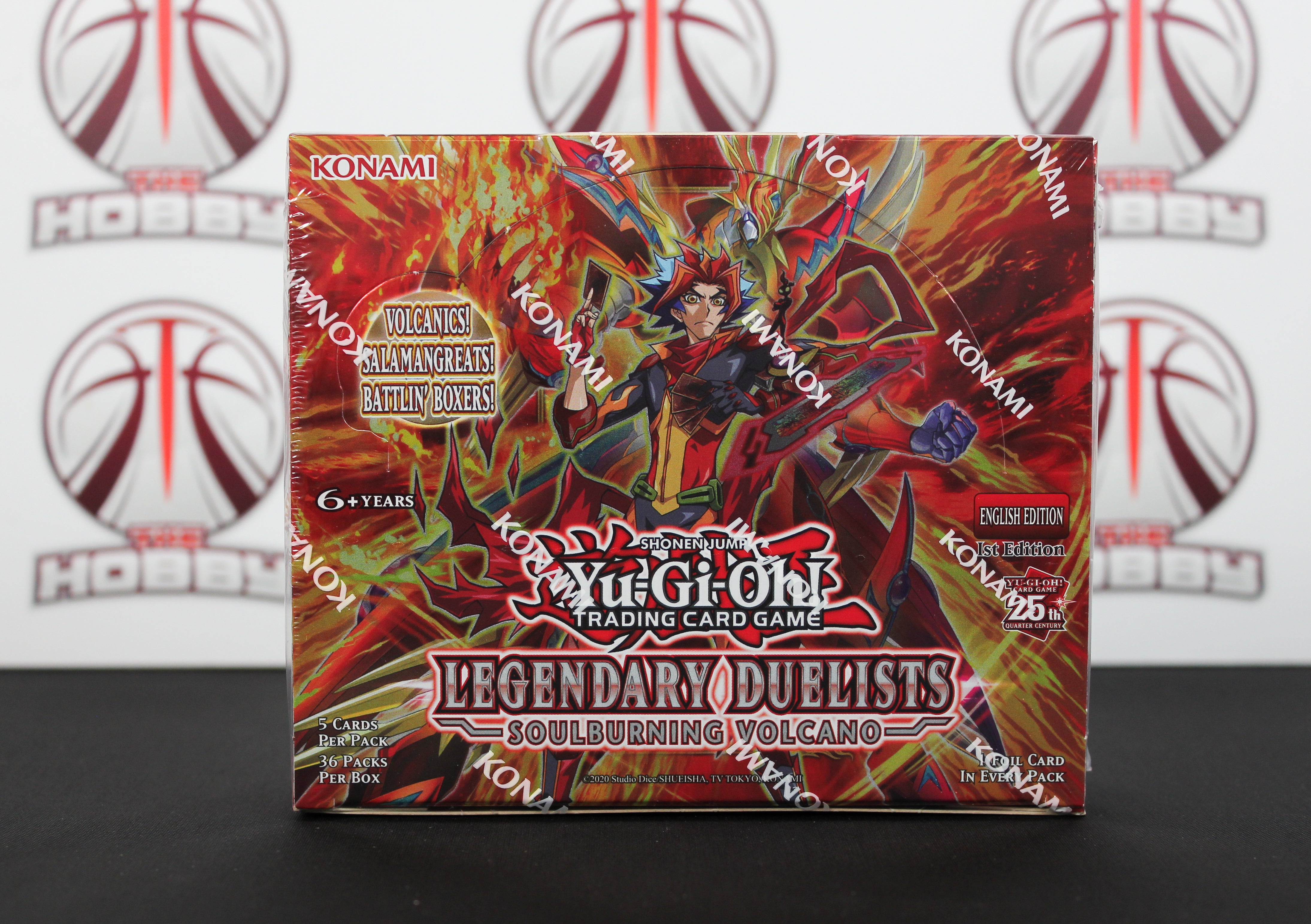 yugioh soulburning volcano booster box Yu-Gi-Oh! Legendary Duelists: Soulburning Volcano Lite Edition Pack Lot (52)