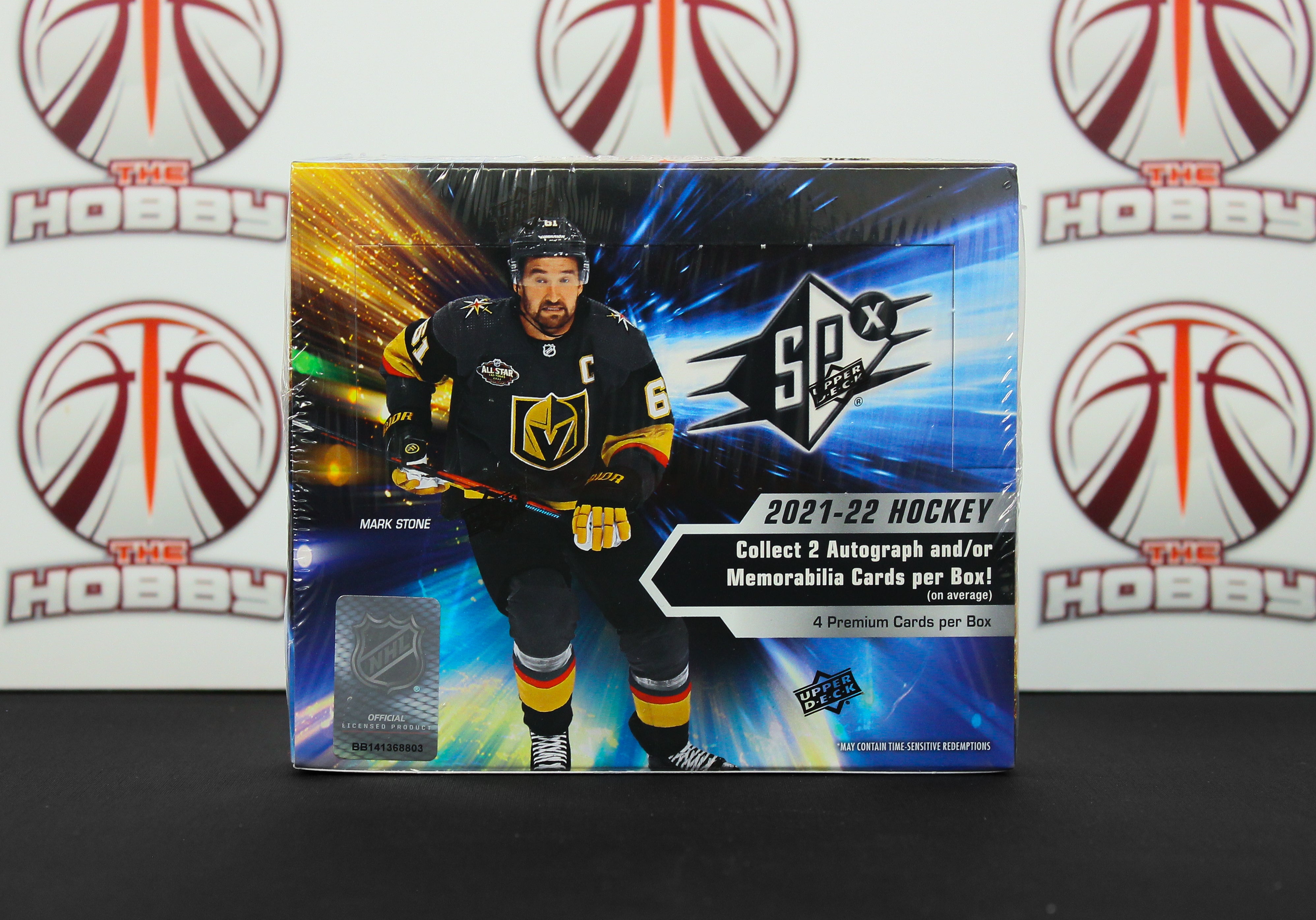 2021-22 Upper Deck SPx Hockey Hobby Box