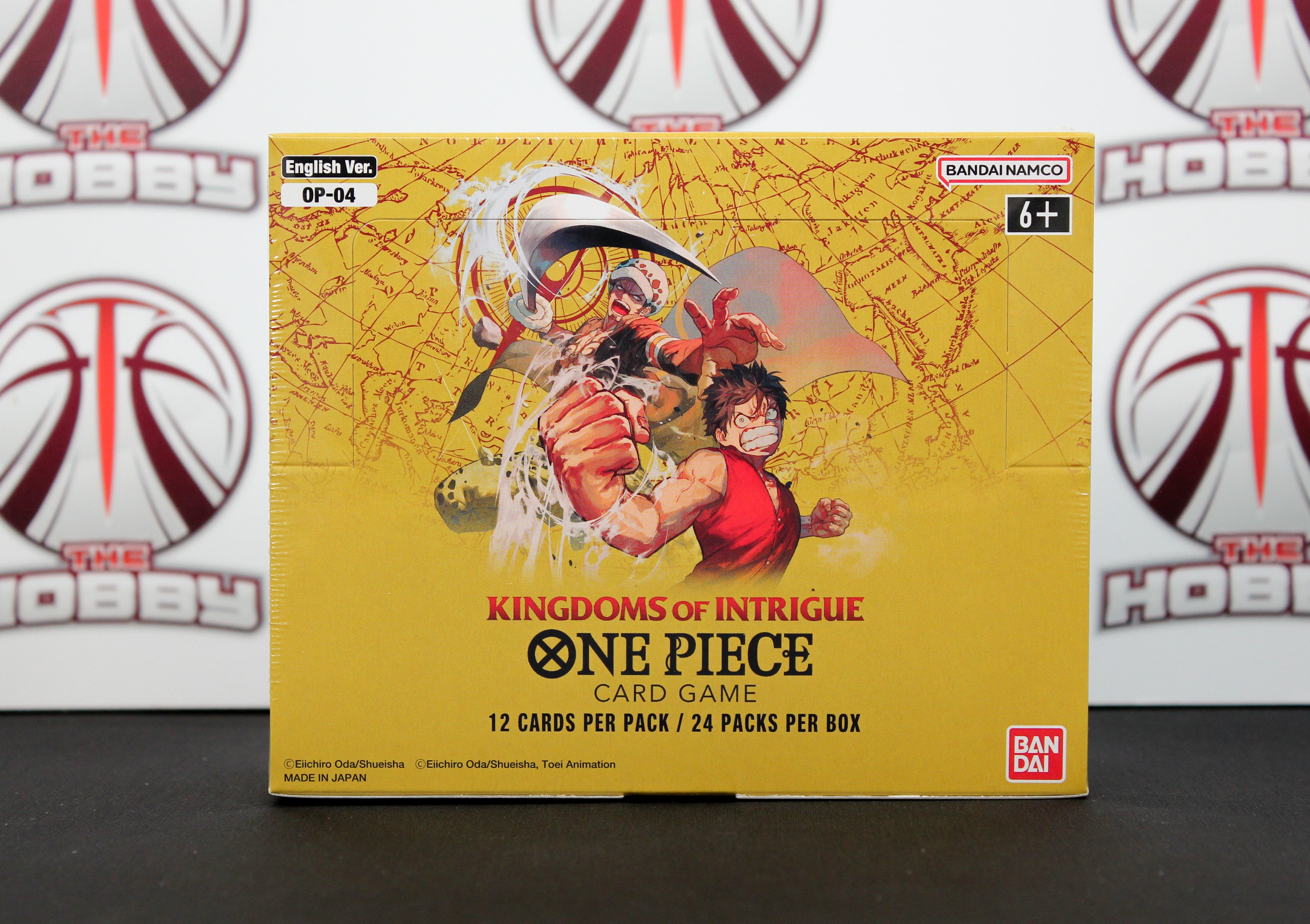 Booster Box One Piece Kingdoms Of Intrigue Bandai Em Inglês