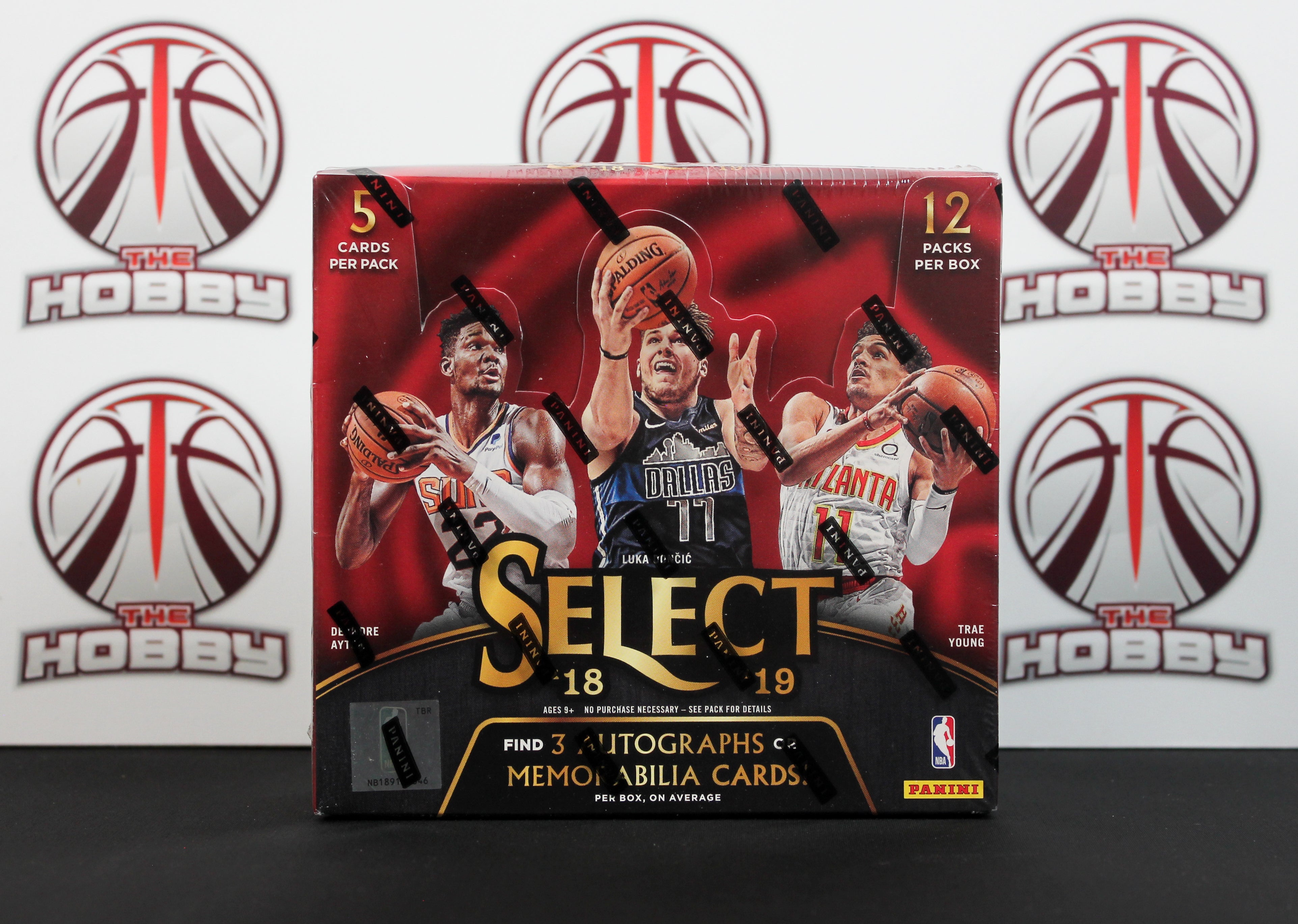 2018-19 Panini Select Basketball Hobby Box