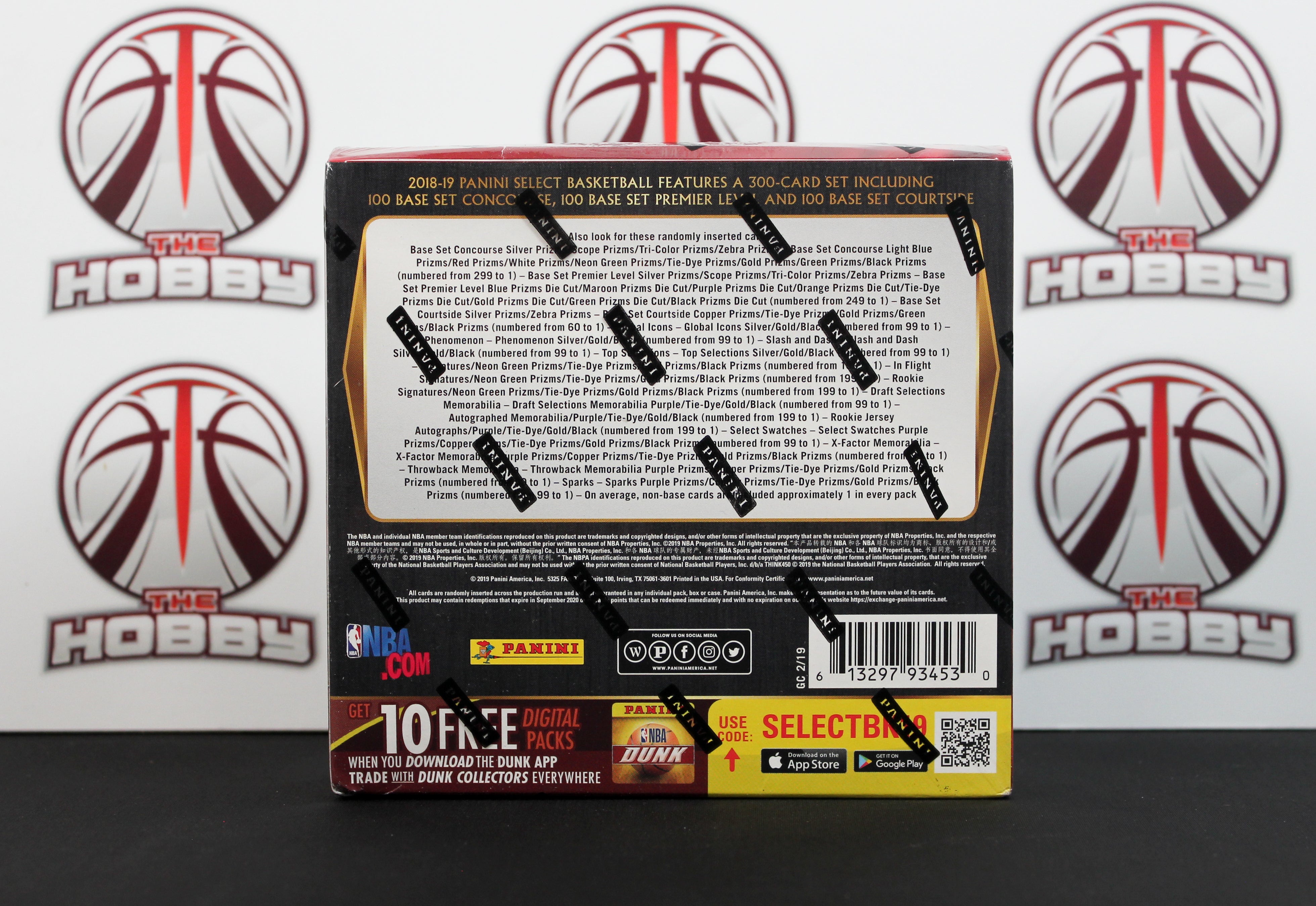 2018-19 Panini Select Basketball Hobby Box