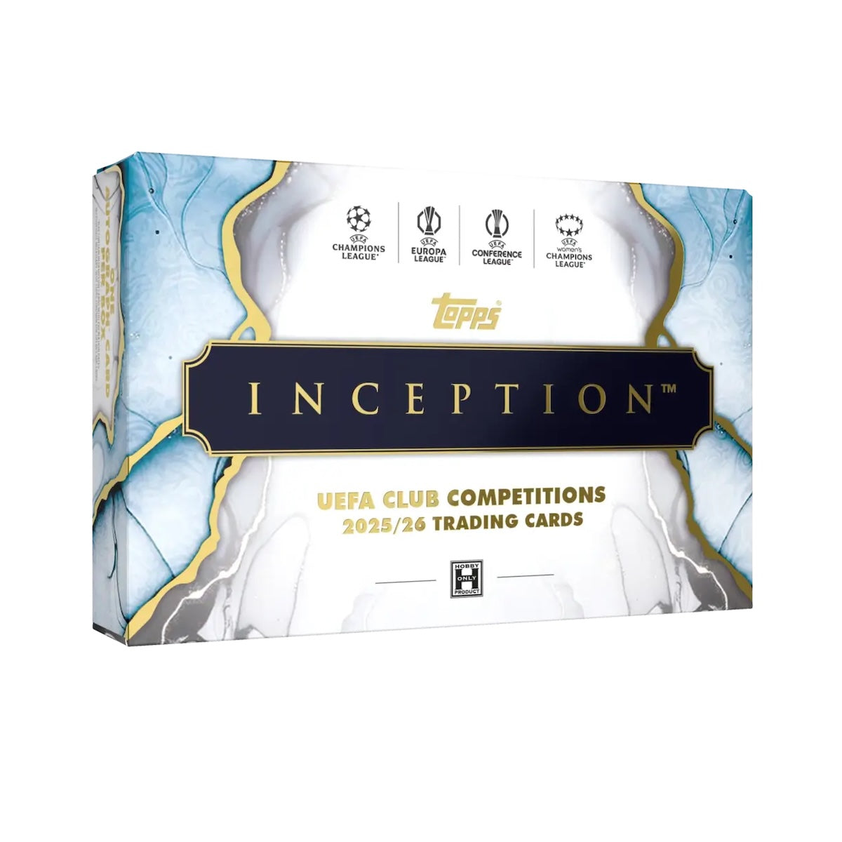 2025-26 Topps Inception UEFA Club Competitions Soccer Hobby 12-Box Case
