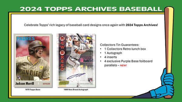 2024 Topps Archives Baseball Collectors Box