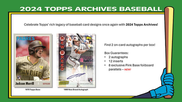 2024 Topps Archive Baseball Hobby Box