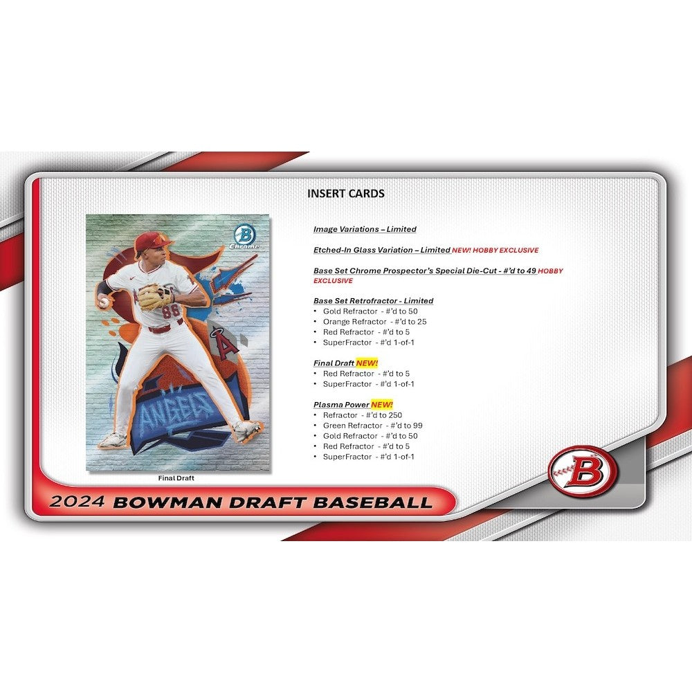 2024 Bowman Draft Baseball HTA Choice Box (Pre-Order)