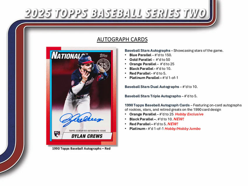 2025 Topps Series 2 Baseball Jumbo Box