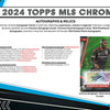 2024 Topps MLS Chrome Soccer Hobby Box