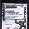 Spider-Man 2024 Upper Deck Marvel Beginnings Vol 2 BSK32 First Draft Sketch Card 1/1