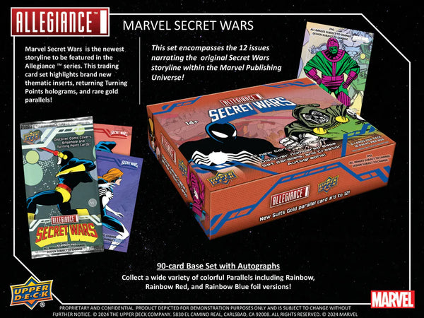 2024 Upper Deck Allegiance Secret Wars Hobby Box