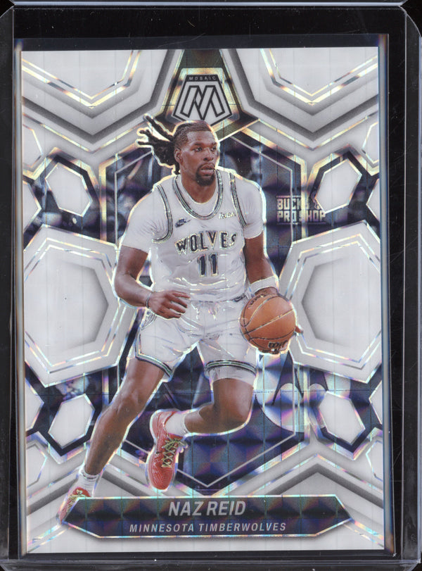 Naz Reid 2023-24 Panini Mosaic 8 White 22/25