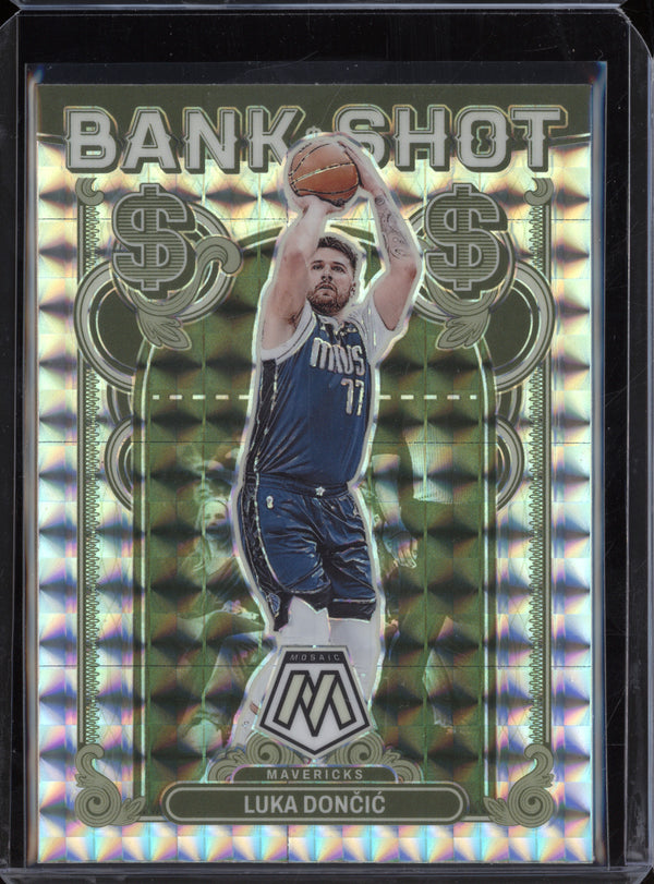 Luka Doncic 2023-24 Panini Mosaic 16 Bank Shot Mosaic