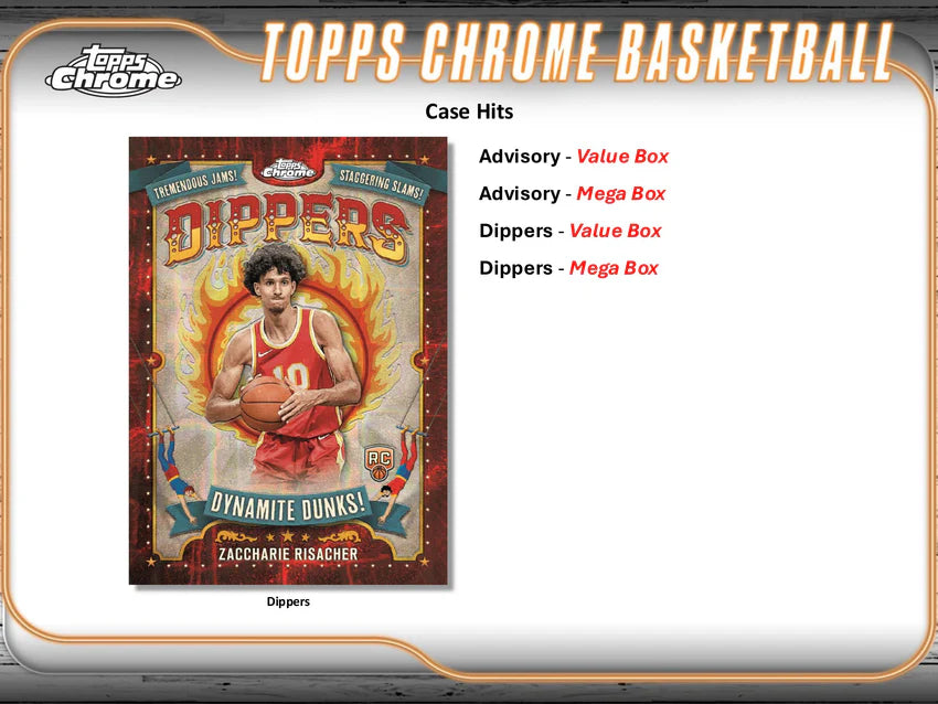 2024-25 Topps Chrome Basketball Mega Box
