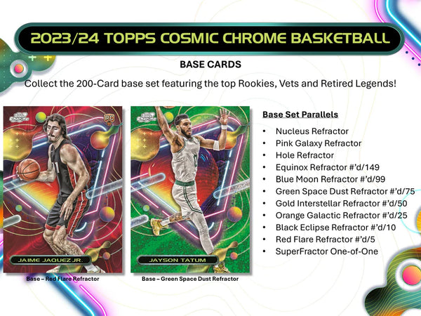 2023-24 Topps Cosmic Chrome Basketball Hobby Box