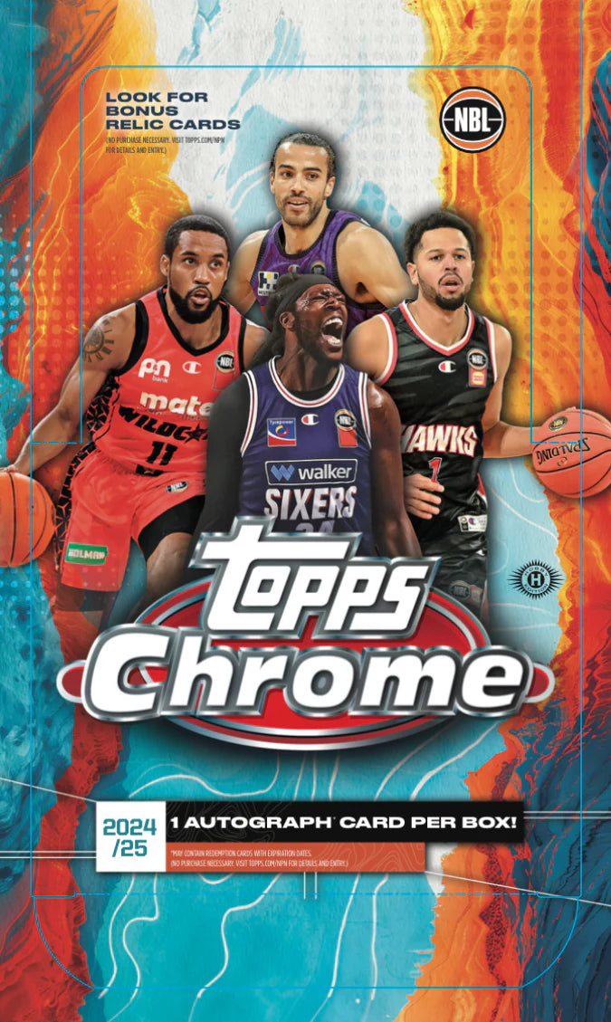2025 Topps Chrome NBL 5 Box Break - Break #00006