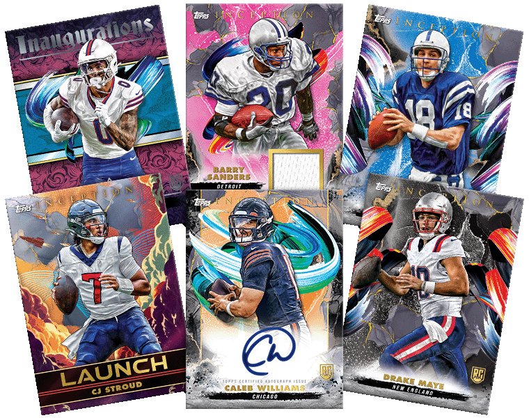 2024 Topps Inception Football Hobby Box