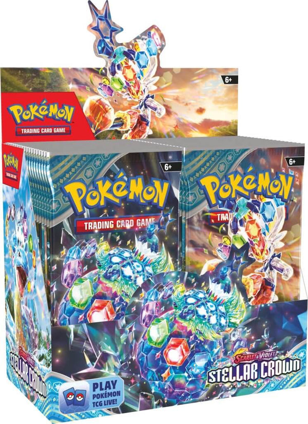 Pokemon TCG SV07 Stellar Crown Booster Box Case