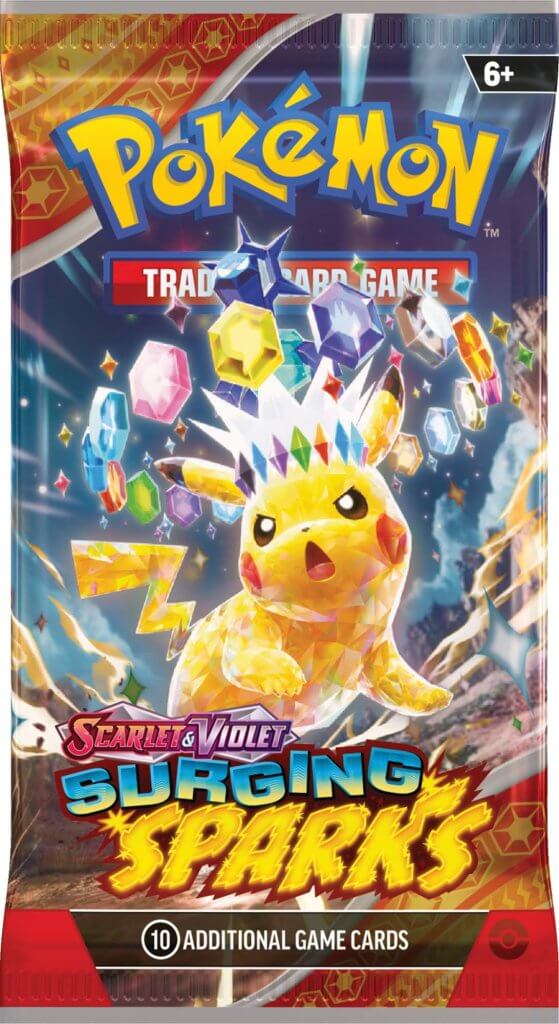 Pokemon TCG Scarlet & Violet Surging Sparks Booster Pack (Pre-Order)