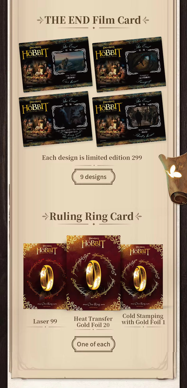 Card Fun The Hobbit Motion Picture Trilogy Booster Box