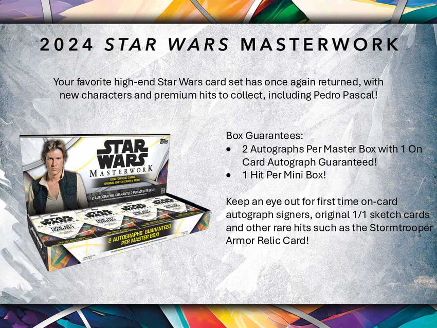 2024 Topps Star Wars Masterwork Hobby Box