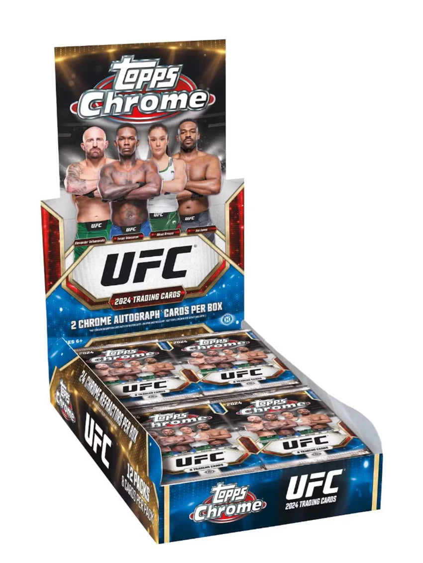 2024 Topps Chrome UFC Hobby Box