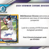 2024 Bowman Chrome Baseball HTA Choice Box