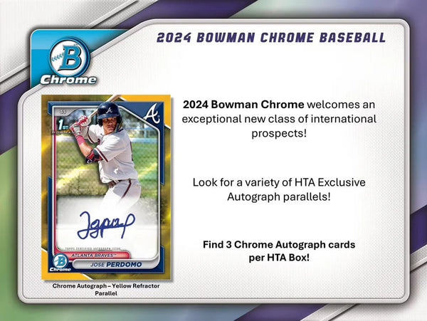 2024 Bowman Chrome Baseball HTA Choice Box