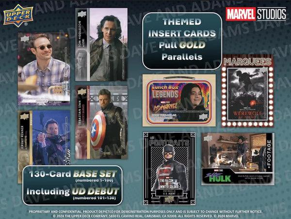 2024 Upper Deck Marvel Studios Disney+ Series 1 Hobby Box