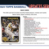 2024 Topps Update Series Baseball Hobby Jumbo Box