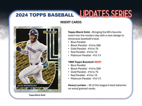 2024 Topps Update Series Baseball Hobby Jumbo Box