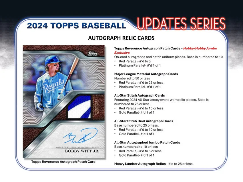 2024 Topps Update Series Baseball Value Blaster Box