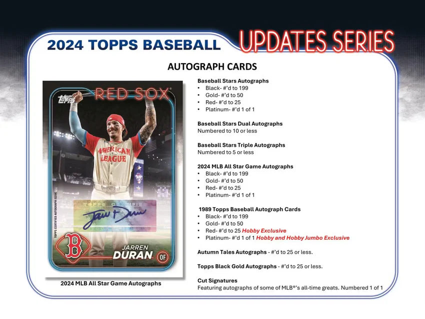 2024 Topps Update Series Baseball Value Blaster Box