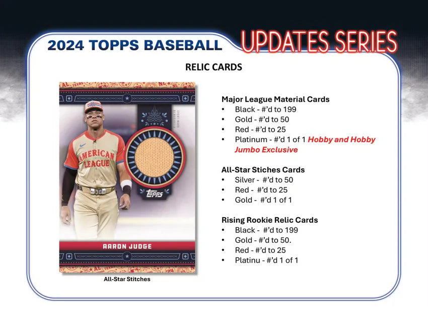 2024 Topps Update Series Baseball Value Blaster Box