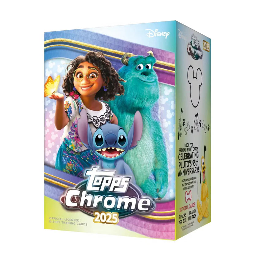 2025 Topps Disney Chrome 7-Pack Blaster Box