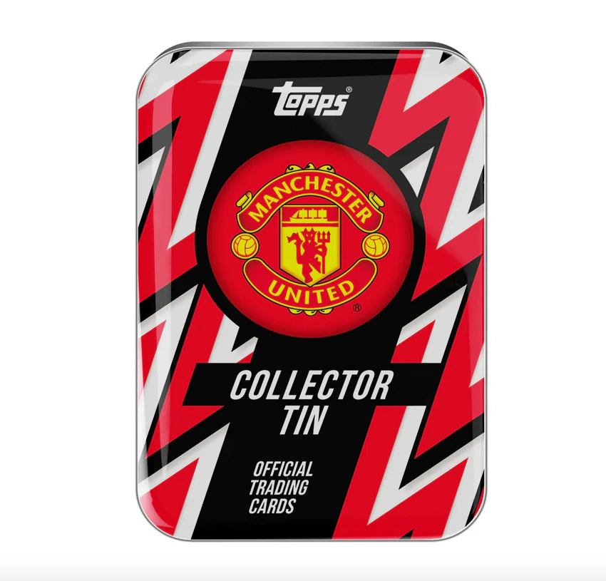 2025-26 Topps Manchester United Soccer Collector Tin
