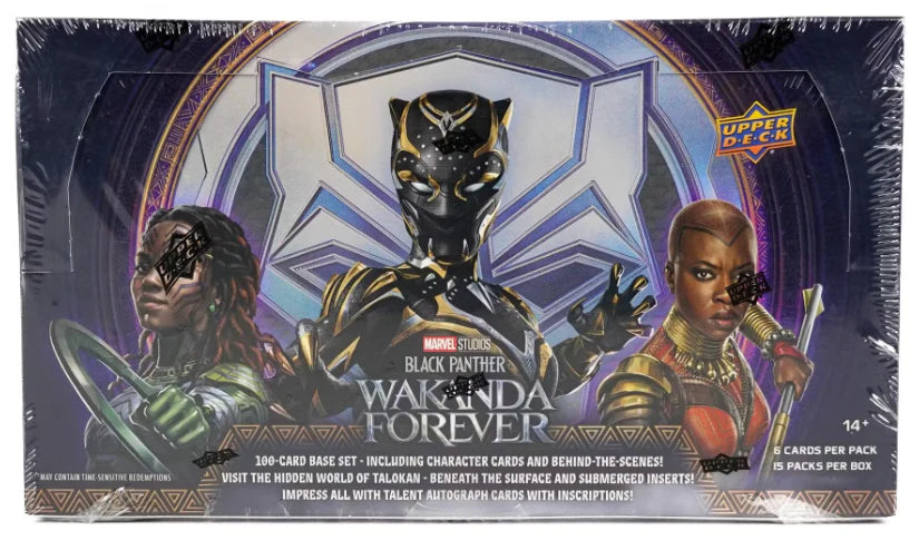 2024 Upper Deck Marvel Studios Black Panther Wakanda Forever Hobby Box