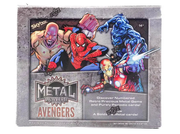 2024 Upper Deck Marvel Avengers Metal Universe Hobby Box