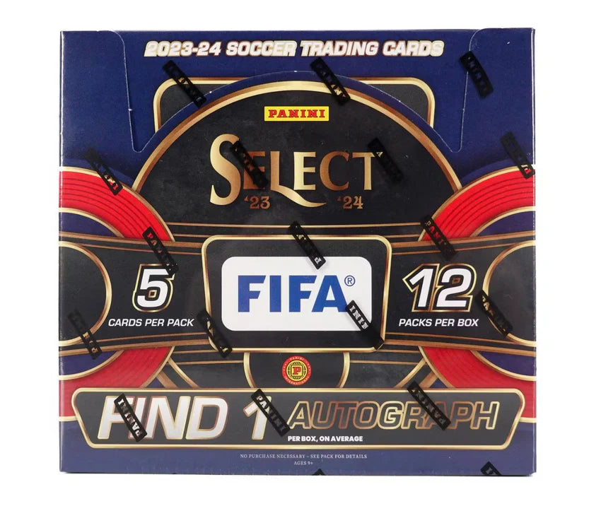 2023-24 Panini Select FIFA Soccer International Hobby Box